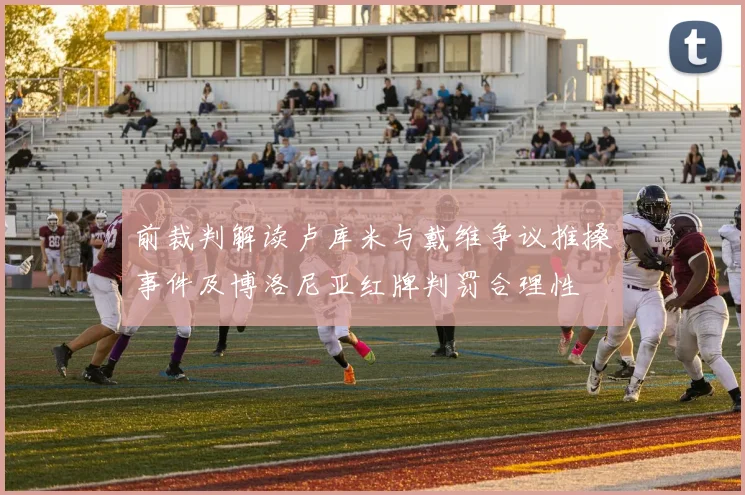 前裁判解读卢库米与戴维争议推搡事件及博洛尼亚红牌判罚合理性
